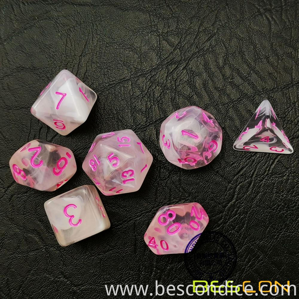 Pink Cloud Role Playing Game Dice Of 7 3